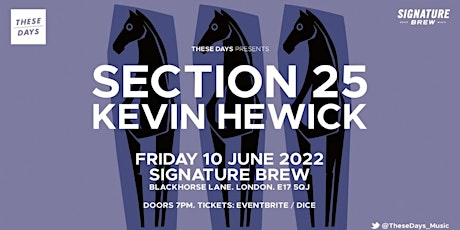 SECTION 25 & KEVIN HEWICK primary image