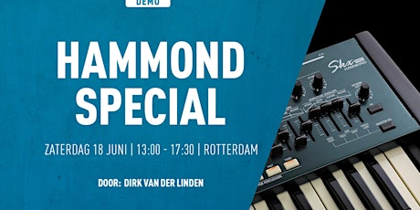 Hammond Special bij Bax Music Rotterdam tickets