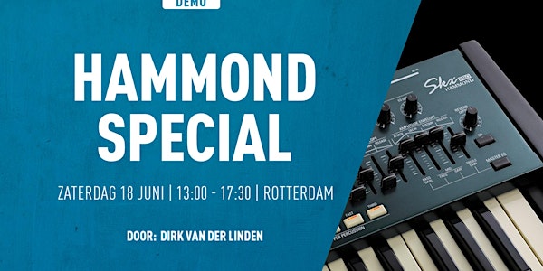 Hammond Special bij Bax Music Rotterdam