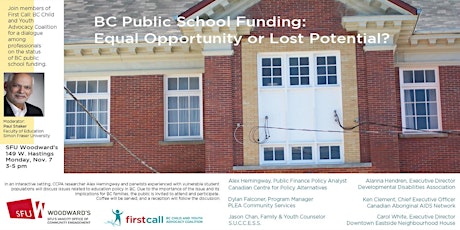 BC Public Schools Funding Forum primary image