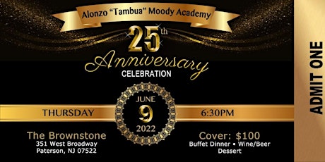 Alonzo "Tambua" Moody Academy 25th Anniversary tickets
