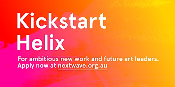 Kickstart Helix Melbourne information session