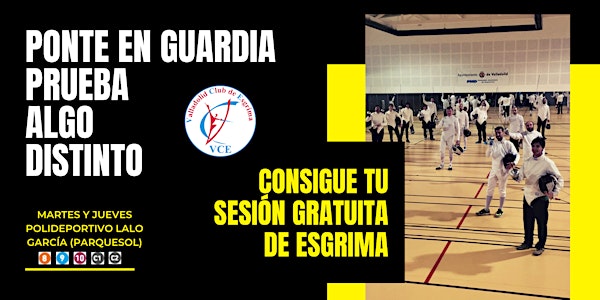 Clase gratuita de esgrima