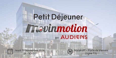 Image principale de Petit Déjeuner Movinmotion By Audiens