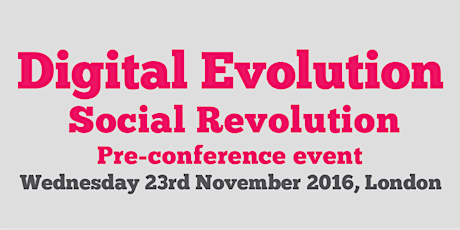 Digital Evolution: Social Revolution Pre-conference Event primary image