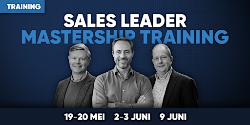 The Sales Leader Mastership Training