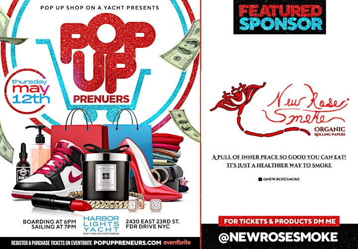 Last Chance !! POP UP SHOP ON A YACHT Presents PoPUpPreneurs image