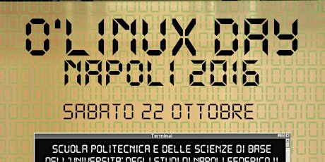 Immagine principale di LinuxDay Napoli 2016 