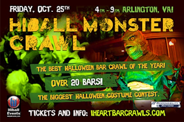 Halloween Monster Bar Crawl