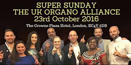 Organo - London UK Event 23rd October primary image