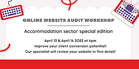 Ateliers d'audit de site web//Live Website Audits  workshops