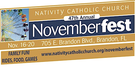 NOVEMBERFEST 2016 (Nov 16-20) primary image