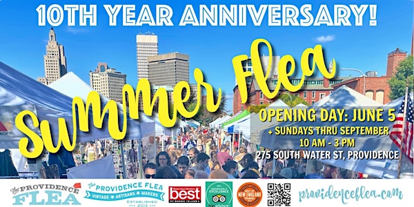 2022 Providence Flea Summer Markets (10th Anniversary)
