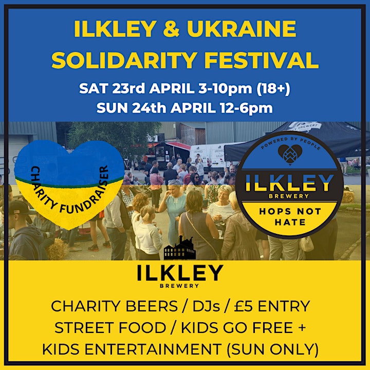 Ilkley Brewery Ukraine Solidarity Fundraiser image