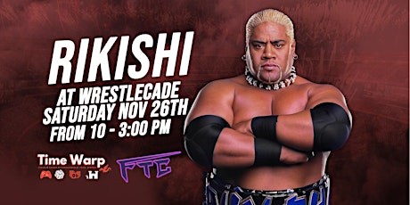 Rikishi Meet & Greet at WrestleCade!!!