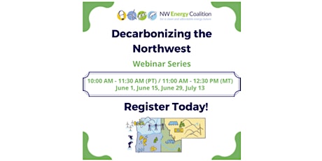 Decarbonizing the Northwest: Webinar Series primary image