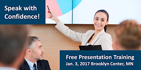 Speak with Confidence! Presentation Training (FREE)-Brooklyn Center primary image
