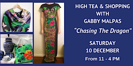“Chasing The Dragon” by Gabby Malpas- High Tea & Shopping @ArtSHINE Gallery, Chippendale - Saturday 10 December - 11-4pm primary image