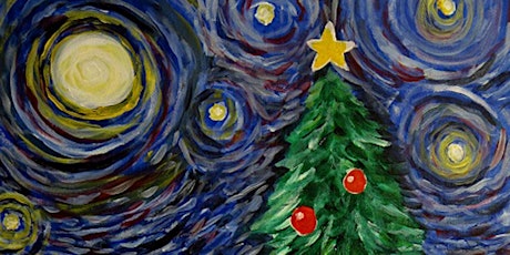 Just for Fun Painting Class: A Vincent Christmas Tree primary image