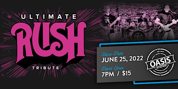 Ultimate Rush Tribute Show at The Oasis, Sanford