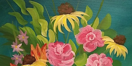 Just for Fun Painting Class:   Summer Flowers   primary image