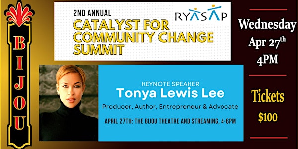 IN-PERSON TICKETS: Catalyst for Community Change Summit