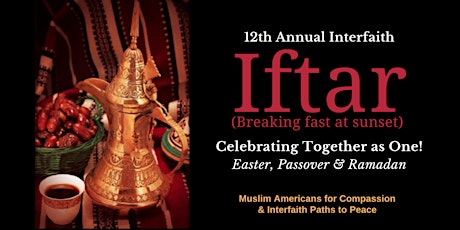 Imagem principal do evento 12th Annual Interfaith Iftar Dinner