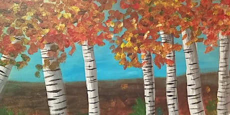 Just for Fun Painting Class:   Birch Grove  primary image
