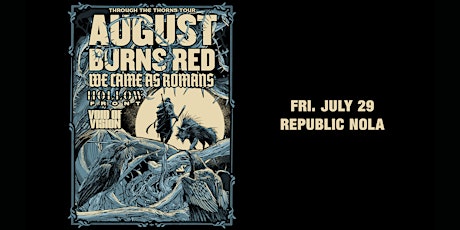 August Burns Red: Through the Thorns Tour tickets