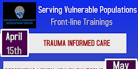 Serving Vulnerable Populations Front-line Trainings