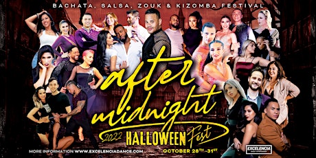 After Midnight: Halloween Bachata, Salsa, Zouk & Kizomba Festival! tickets