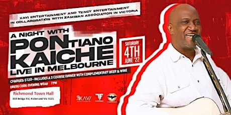 A night with Pontiano Kaiche (Zambian Community Dinner Dance) tickets