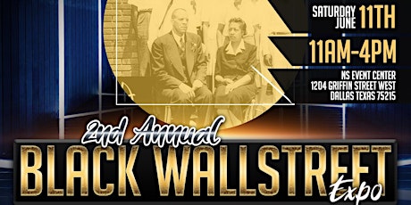 2nd Annual Black Wall Street Expo & Fair tickets