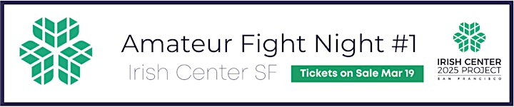Amateur Fight Night 2022 #1 at Irish Center SF image