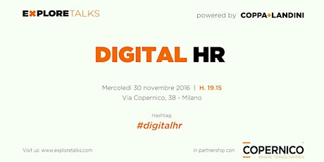 Immagine principale di Explore Talks on "Digital HR" 