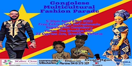 Congolese Multicultural Fashion Parade primary image