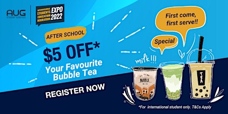 [AUG Sydney] Bubble Tea Giveaway! primary image