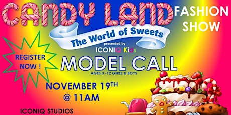 CANDYLAND COUTURE FASHION SHOWCASE presented by ICONIQ KIDS primary image