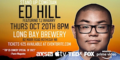 Ed Hill: Live Comedy at the Long Bay Brewery