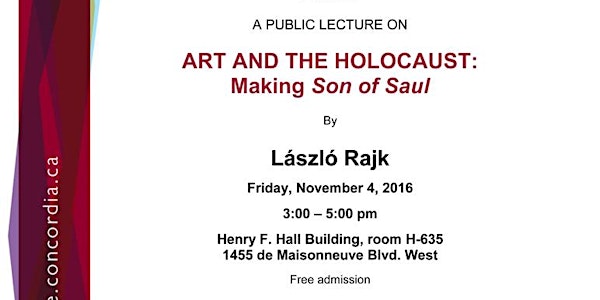 ART AND THE HOLOCAUST - The Making of SON OF SAUL.