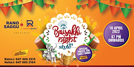 Baisakhi Night in Bollywood Style primary image