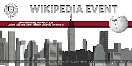 Writing for Wikipedia (presentation + hands-on workshop) primary image