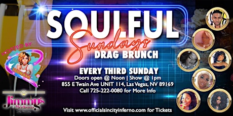 Soulful Sunday Drag Brunch - Bottomless Mimosas, Full Brunch Menu