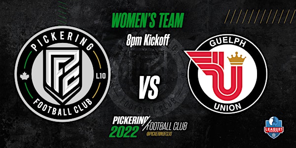 Pickering FC L1O Women vs Guelph Union