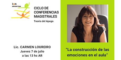 CONFERENCIA LA CONSTRUCCION DE LAS EMOCIONES EN EL AULA" bilhetes