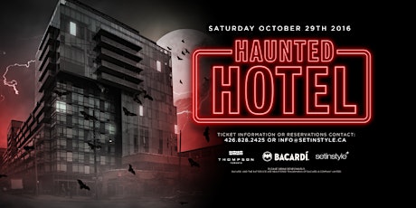 Haunted Hotel at The Thompson Rooftop+Lobby | Saturday 29th Oct primary image