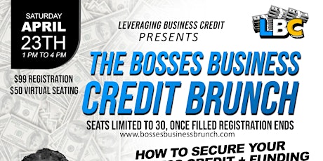 Bosses Business Credit Brunch primary image