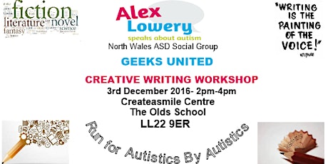 Geeks United - Writer's Workshop with Esther Lowery primary image