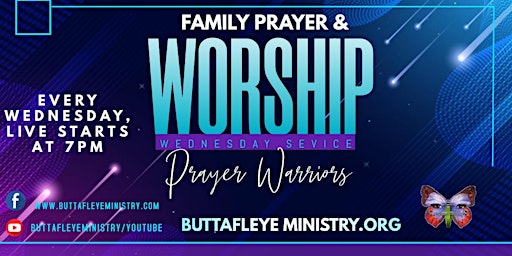 Wednesday Family Prayer and Worship