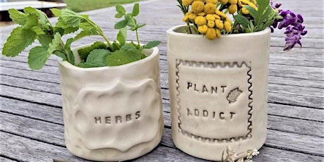 Mini Planter | Pottery Workshop for Beginners tickets
